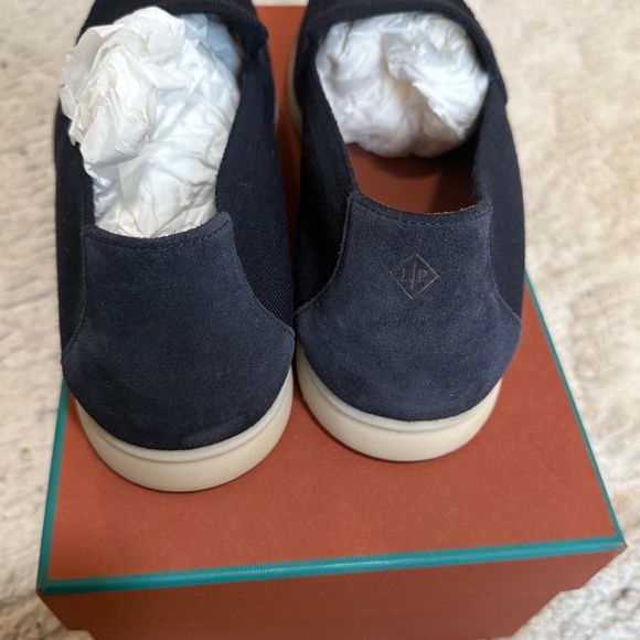 New Loro Piana Blue Loafers 44.5 (Size US 11.5) - Picture 6 of 9
